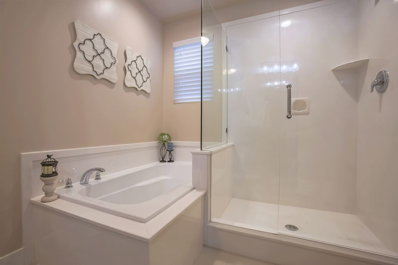Modern Bathroom with New Bathtub